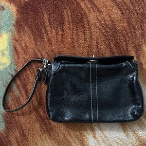 Black Coach wristlet